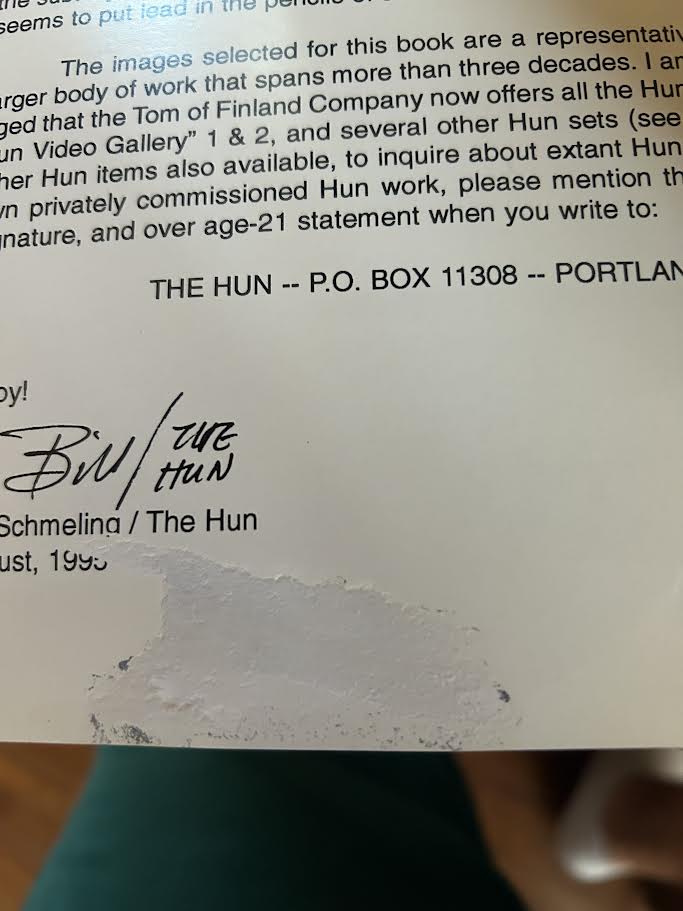 The Tom of Finland Company Presents THE HUN BOOK
