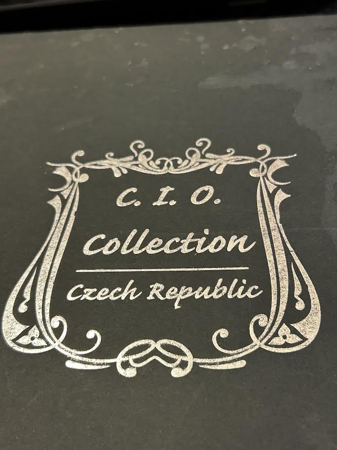 One Male Nude Crystal Etchings Czech Republic
